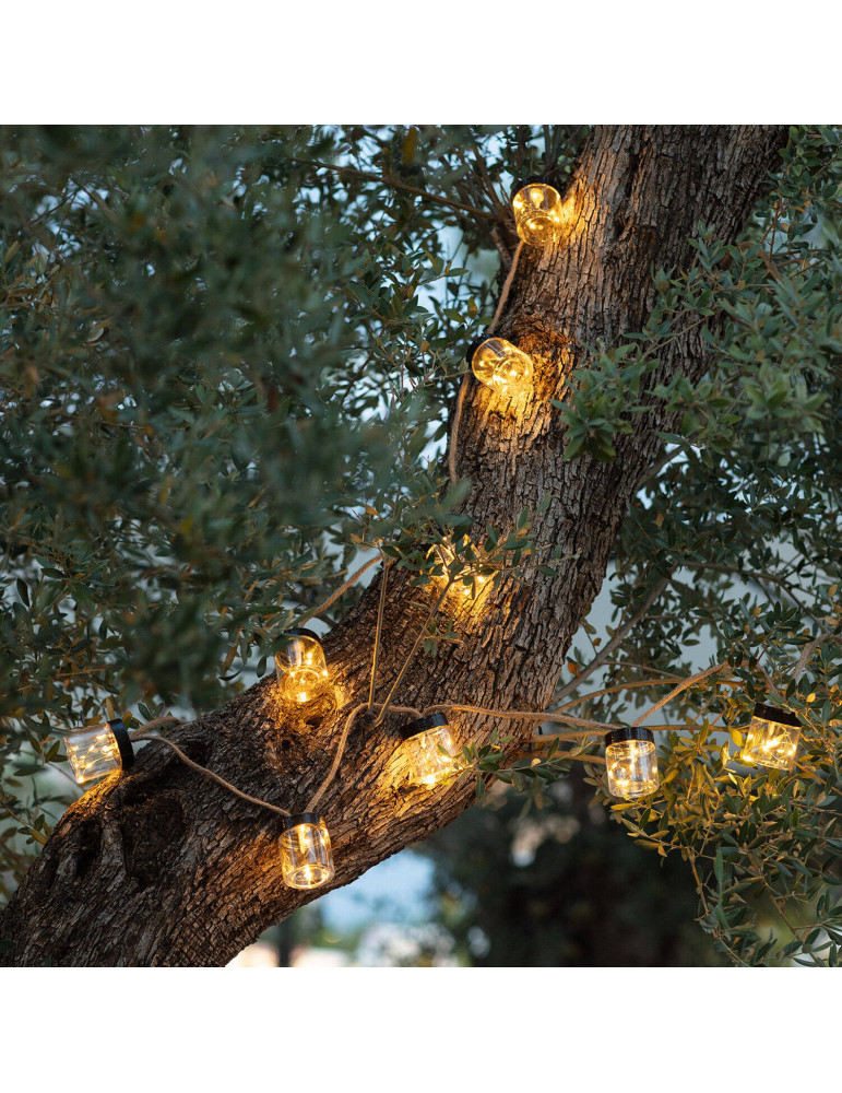 Guirlande LED Extérieure Solaire Tarros 2m