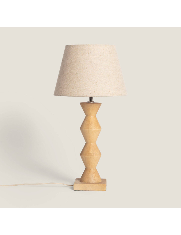 Lampe à Poser Bois Akesh II