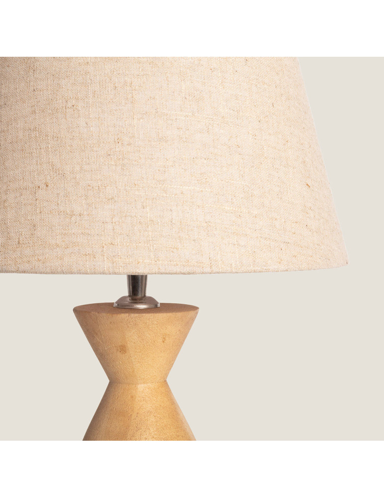 Lampe à Poser Bois Akesh II