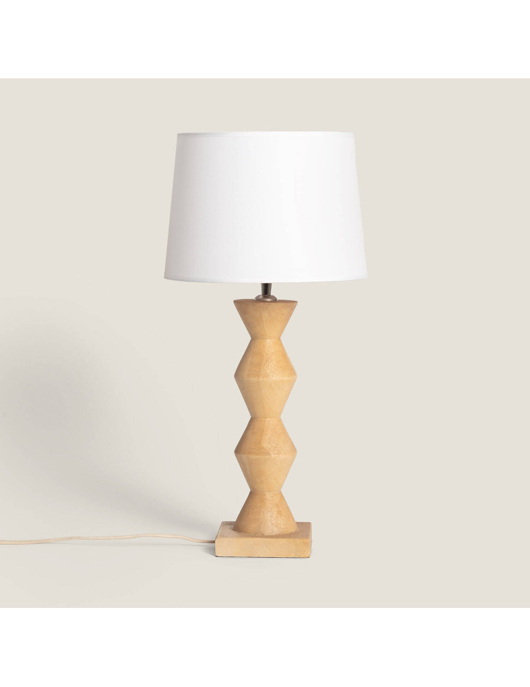 Lampe à Poser Bois Akesh II