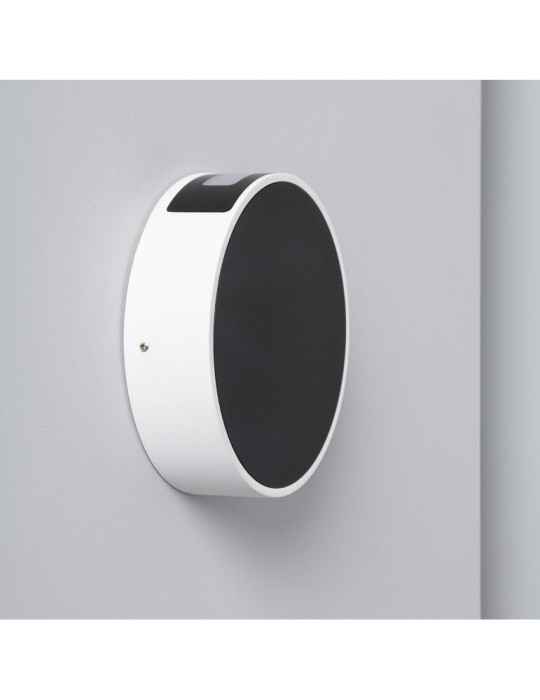 Applique Murale LED Extérieure Aluminium Crono 6W Noire