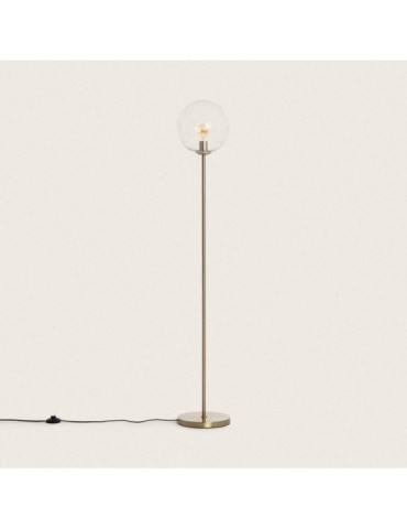 Lampadaire Métal et Verre Moonlight Clear