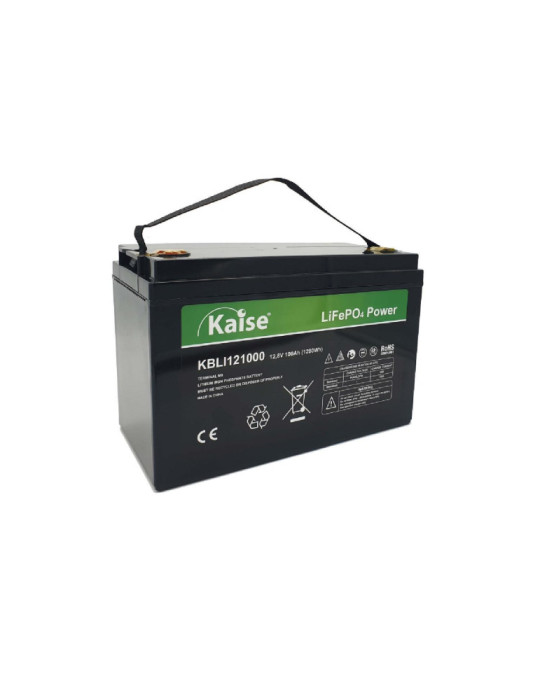 Batterie au Lithium 12V 100Ah 1.28kWh KAISE KBLI121000