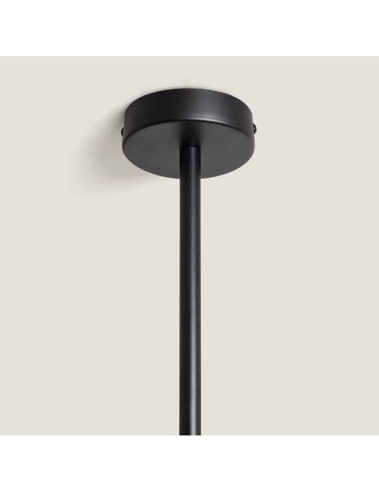 Suspension Métal et Verre Wassily 9 Spots