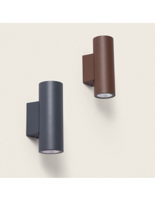 Applique Murale Extérieure LED 12W Aluminium Éclairage Double Face CCT Sélectionnable Satna