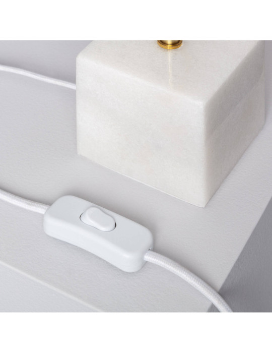 Lampe à Poser Marbre et Métal Argos