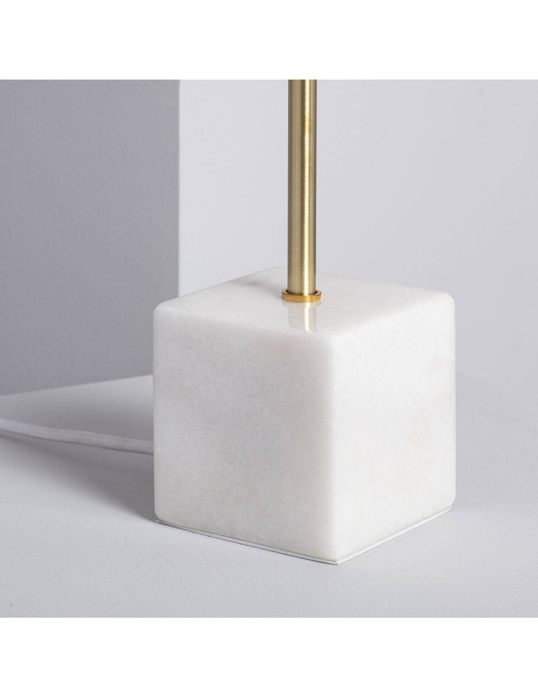 Lampe à Poser Marbre et Métal Argos