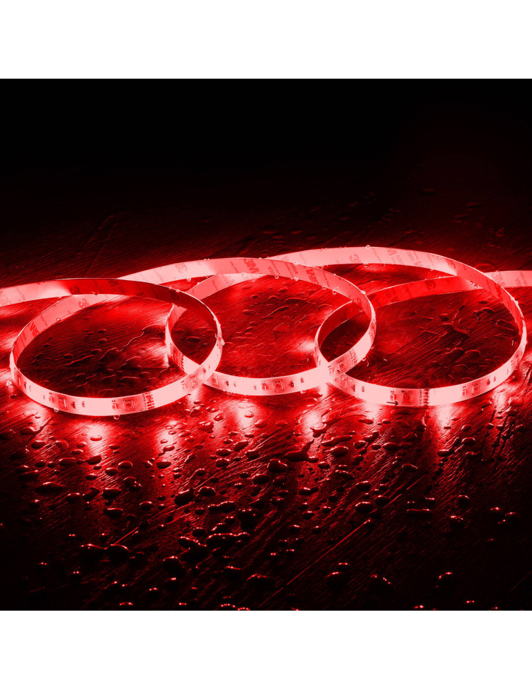 Kit Ruban LED WiFi 12V 72LED/m RGBWW 5m IP65 Coupe tous les 12.5cm