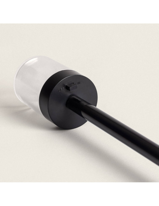 Torche Solaire Extérieure LED Effet Flamme avec Piquet Brako 40cm