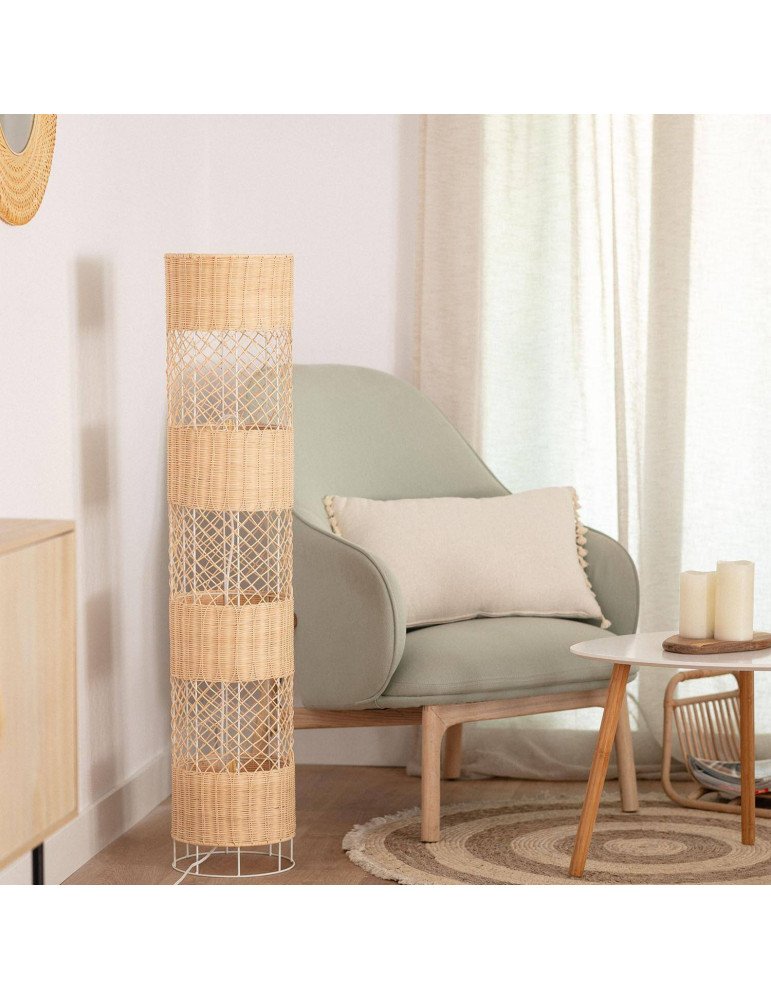 Lampadaire Rotin Rubra