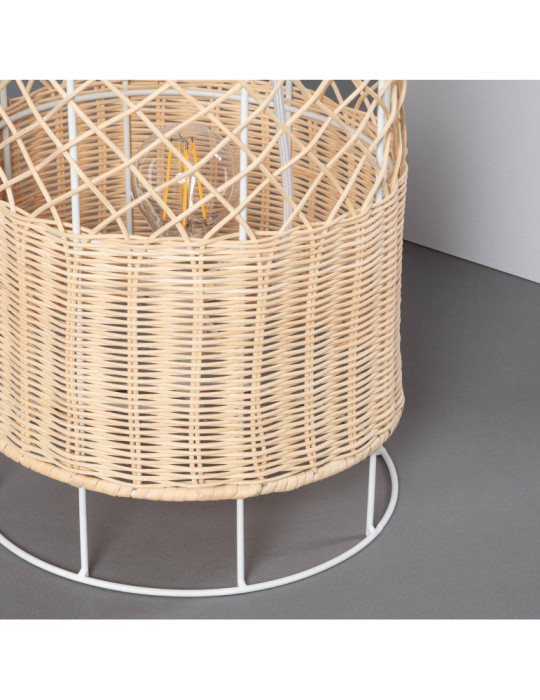 Lampadaire Rotin Rubra