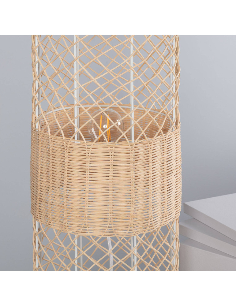Lampadaire Rotin Rubra