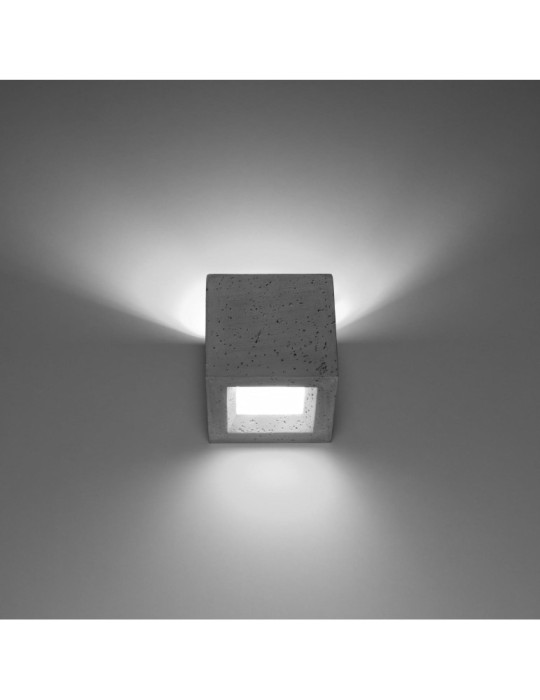 Applique Murale Béton Leo SOLLUX