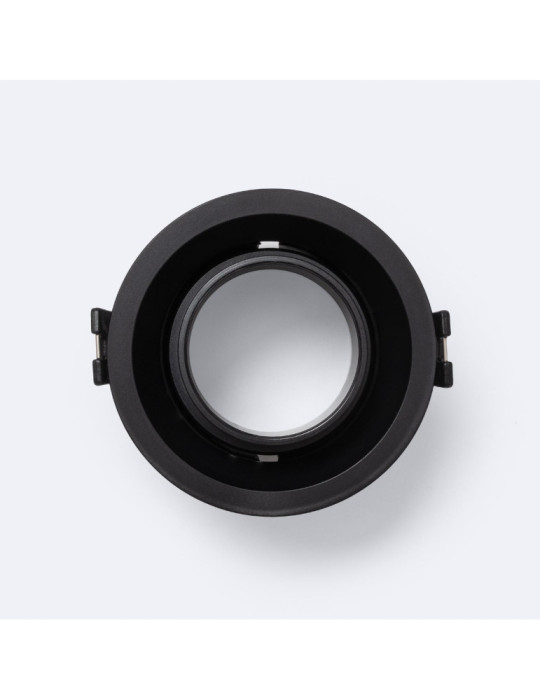 Collerette Downlight Conique Orientable Faible UGR pour Ampoule LED GU10 / GU5.3 Coupe Ø75 mm Suefix