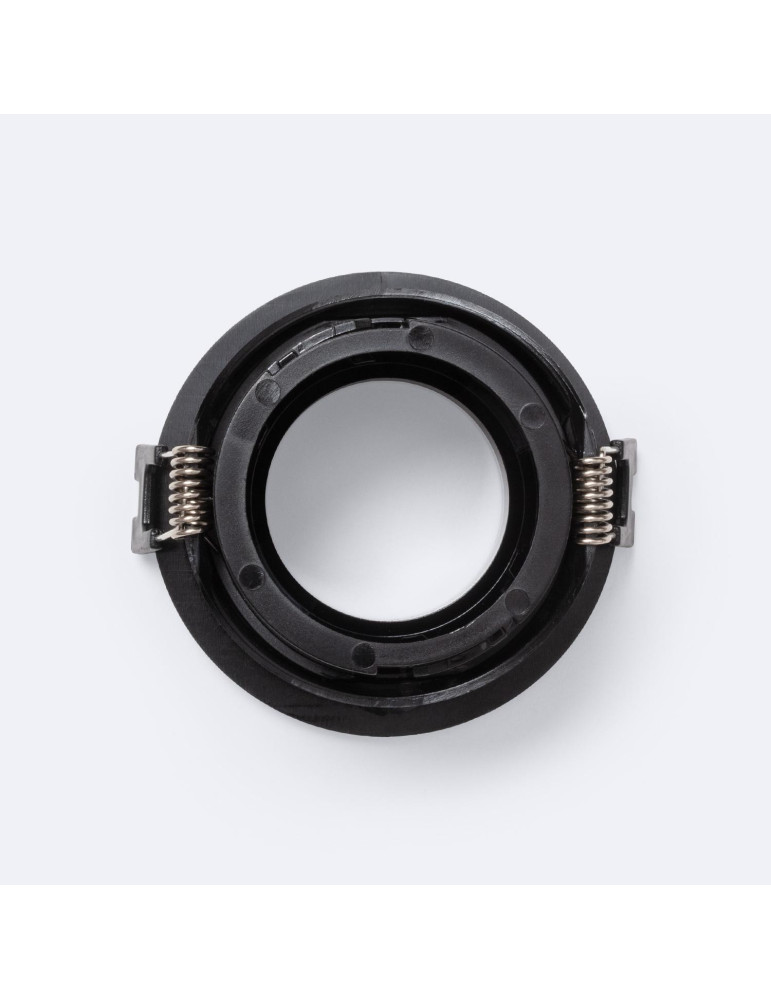 Collerette Downlight Conique Orientable Faible UGR pour Ampoule LED GU10 / GU5.3 Coupe Ø75 mm Suefix