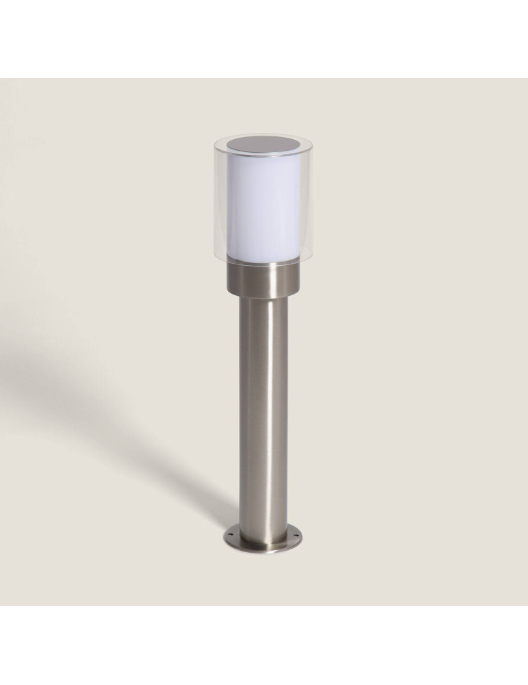 Balise Extérieure en Saillie sur Pied 50cm Acier Inoxydable Martin