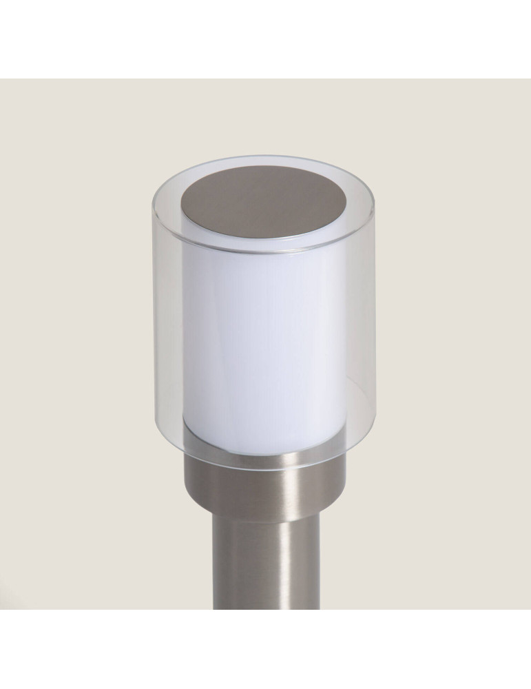 Balise Extérieure en Saillie sur Pied 50cm Acier Inoxydable Martin