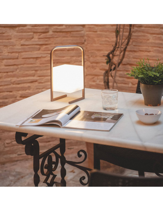 Lampe à Poser LED Portative Extérieure 2.5W Tiber avec Batterie Rechargeable USB