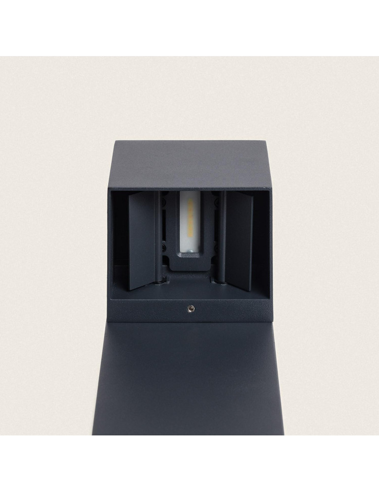 Balise LED Extérieure 10W Aluminium en Saillie sur Pied 80cm Iridix