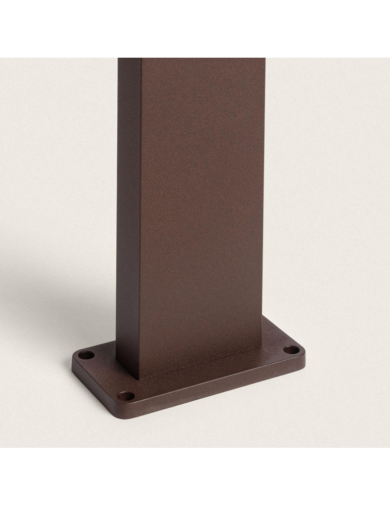 Balise LED Extérieure 10W Aluminium en Saillie sur Pied 80cm Iridix