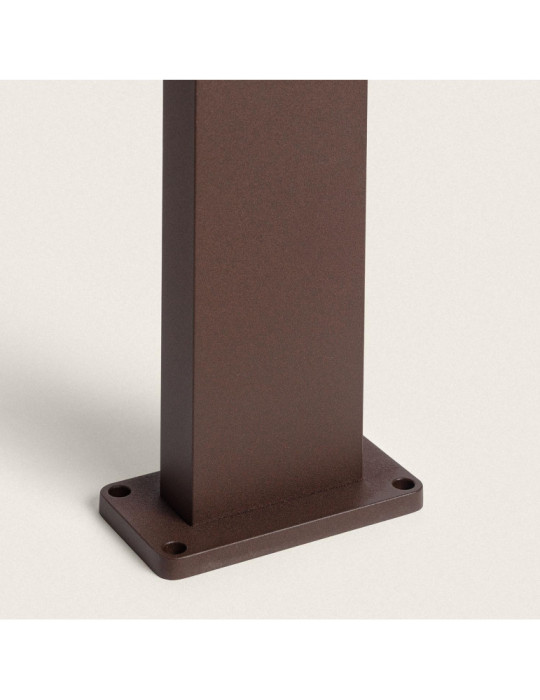 Balise LED Extérieure 10W Aluminium en Saillie sur Pied 80cm Iridix