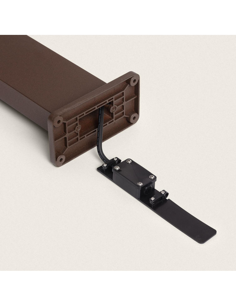 Balise LED Extérieure 10W Aluminium en Saillie sur Pied 80cm Iridix