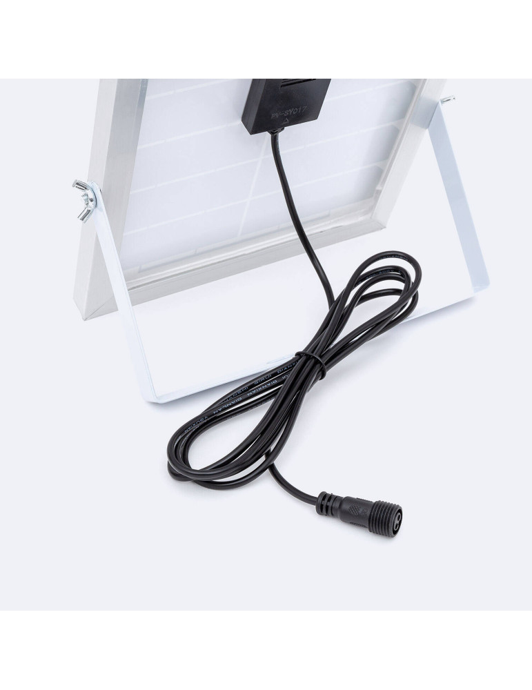 Projecteur LED Solaire Extérieur 5W Nurda 700lm 140lm/W