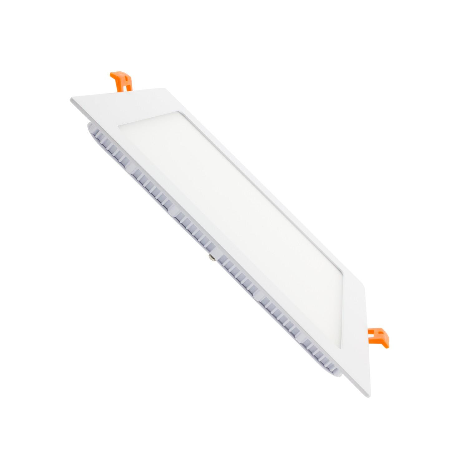 Dalle LED 20W Carrée Extra-Plate Coupe 215x215mm Blanc froid 5000K