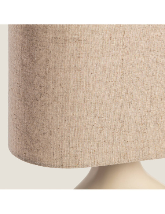 Lampe à Poser Résine et Tissu Cadence