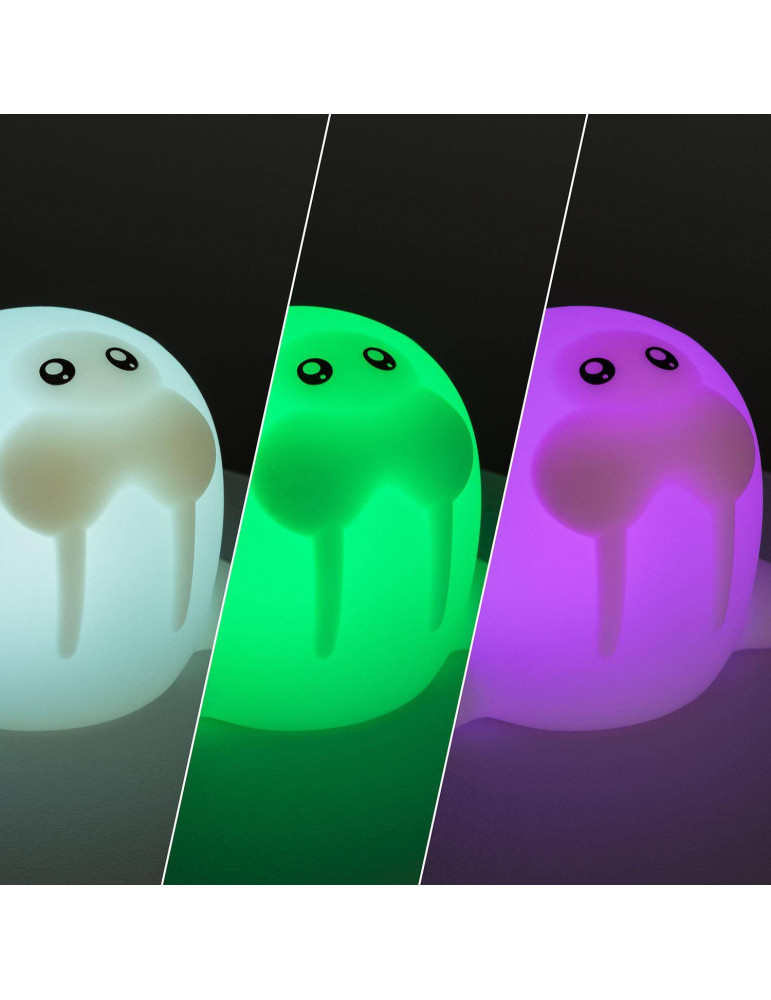 Veilleuse LED Morse RGB en Silicone IP67