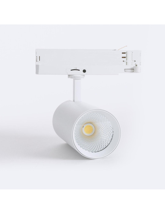 Spot LED sur Rail Triphasé 40W Carlo Blanc