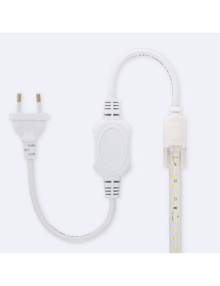 Ruban LED 220V SMD2835 120LED/m IP65 Largeur 12mm Coupe 20cm Monochrome