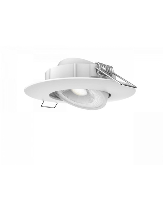 Spot Downlight LED 5W Orientable Rond Coupe Ø 68 mm