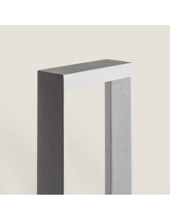 Balise Extérieure LED Dimmable 8W Ciment Arvene 65 cm