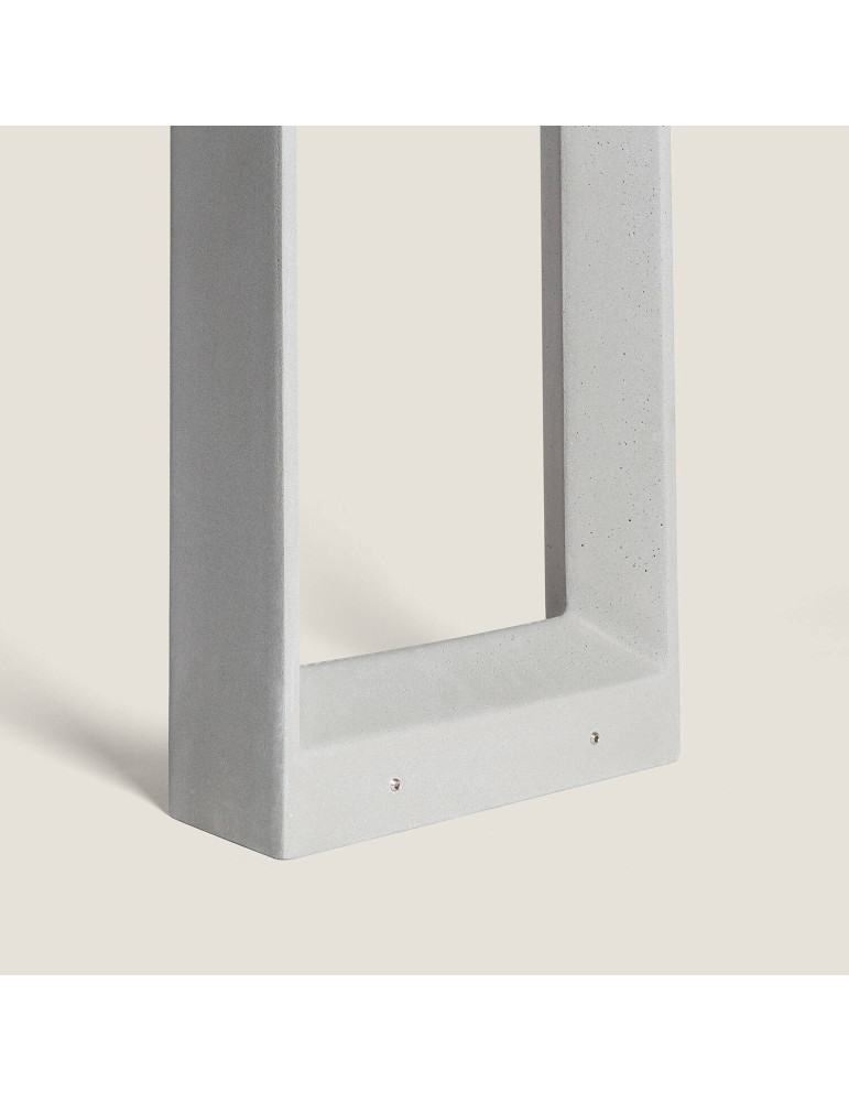 Balise Extérieure LED Dimmable 8W Ciment Arvene 65 cm