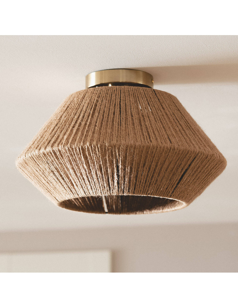 Plafonnier Corde Naturelle Moksha