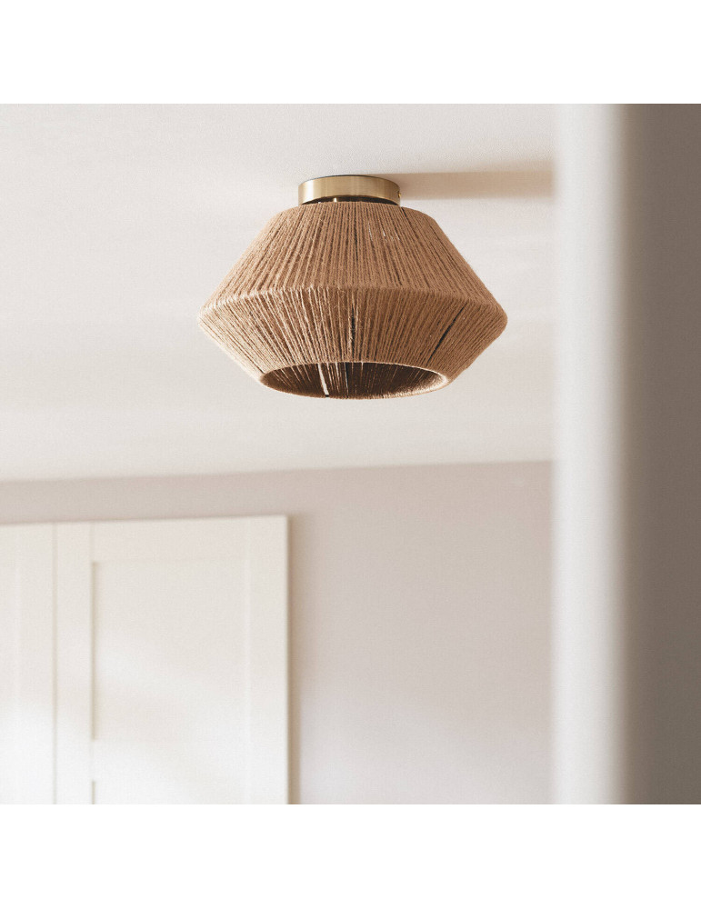 Plafonnier Corde Naturelle Moksha