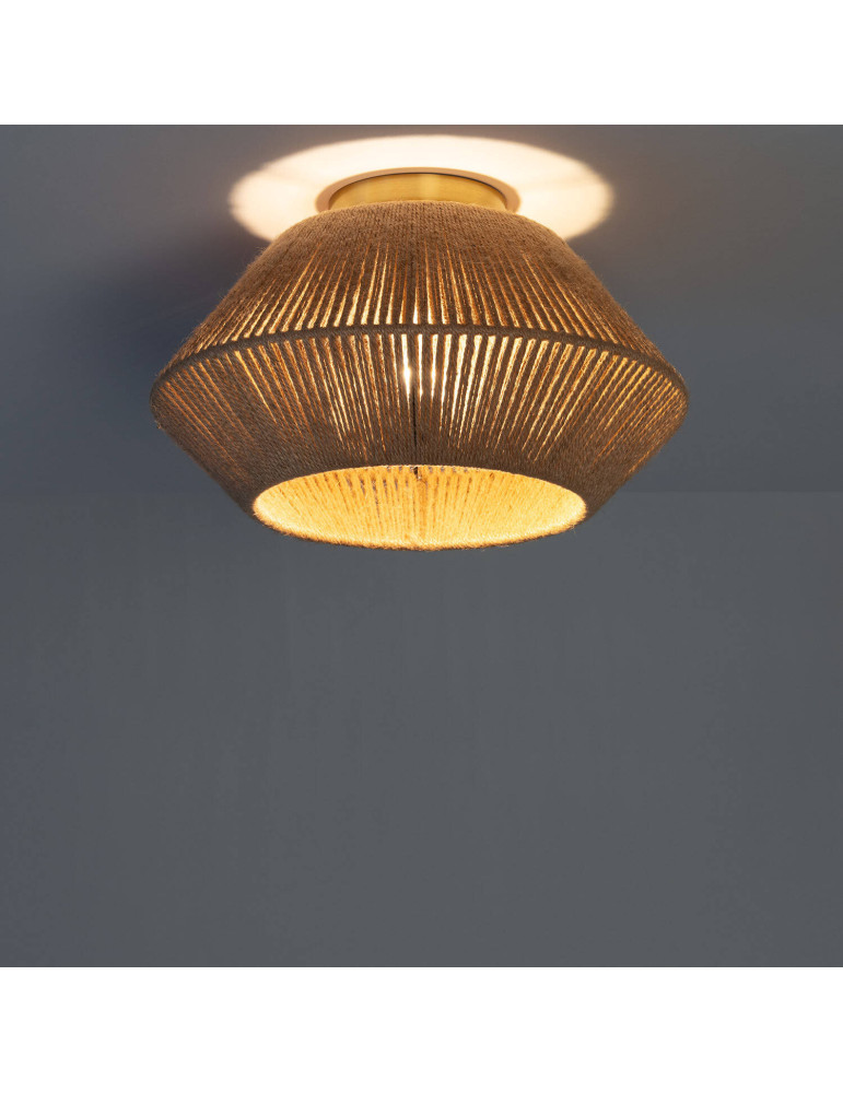 Plafonnier Corde Naturelle Moksha