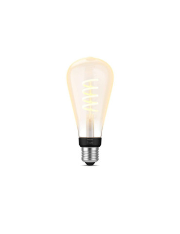 Ampoule LED Filament E27 7W 550 lm ST72 PHILIPS Hue White Ambiance