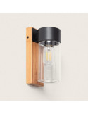 Applique Murale Extérieure Acier Inoxydable et Verre Isoba