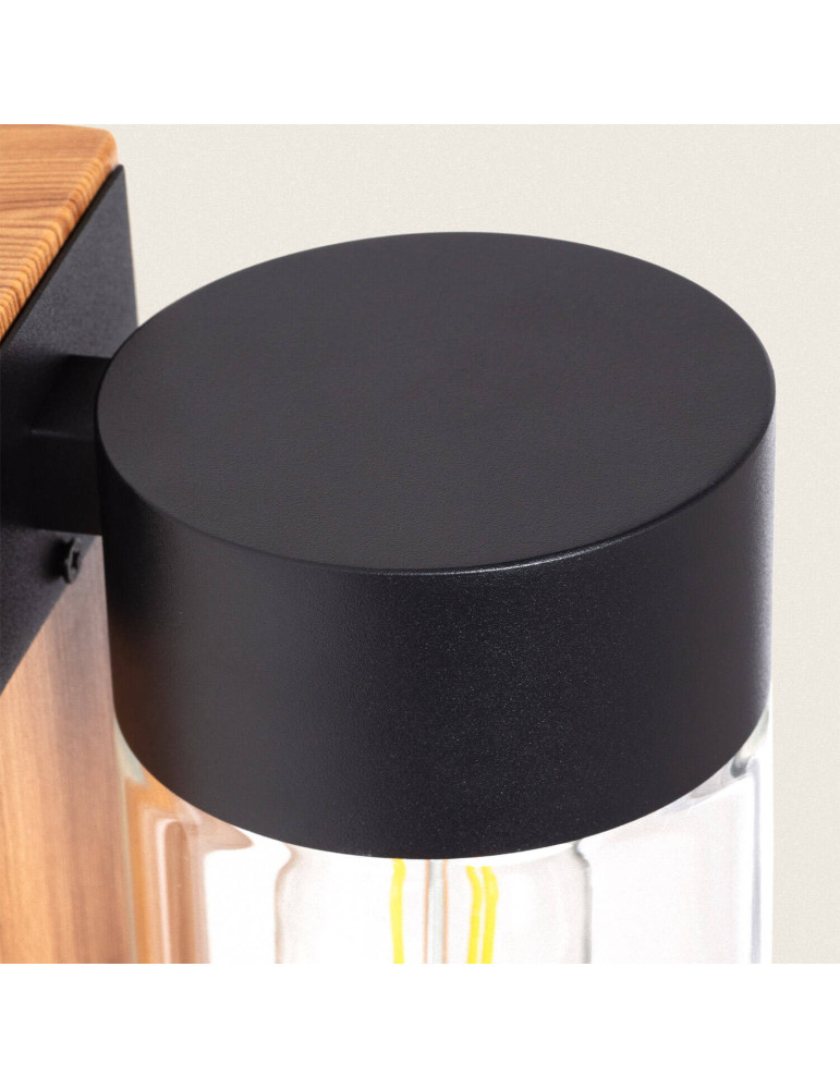 Applique Murale Extérieure Acier Inoxydable et Verre Isoba