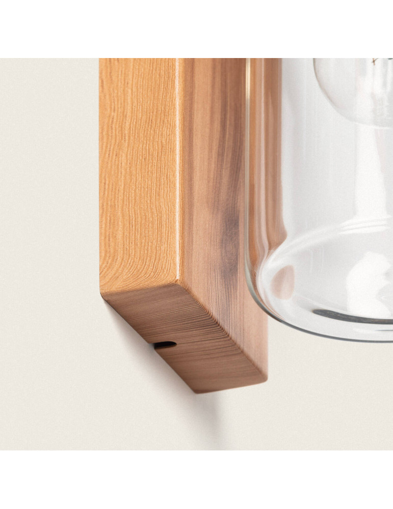 Applique Murale Extérieure Acier Inoxydable et Verre Isoba