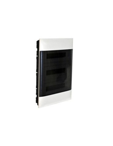 Boîte d'Encastrement Practibox S pour Cloisons Conventionnelles Porte Transparente 3x18 Modules LEGRAND 137058
