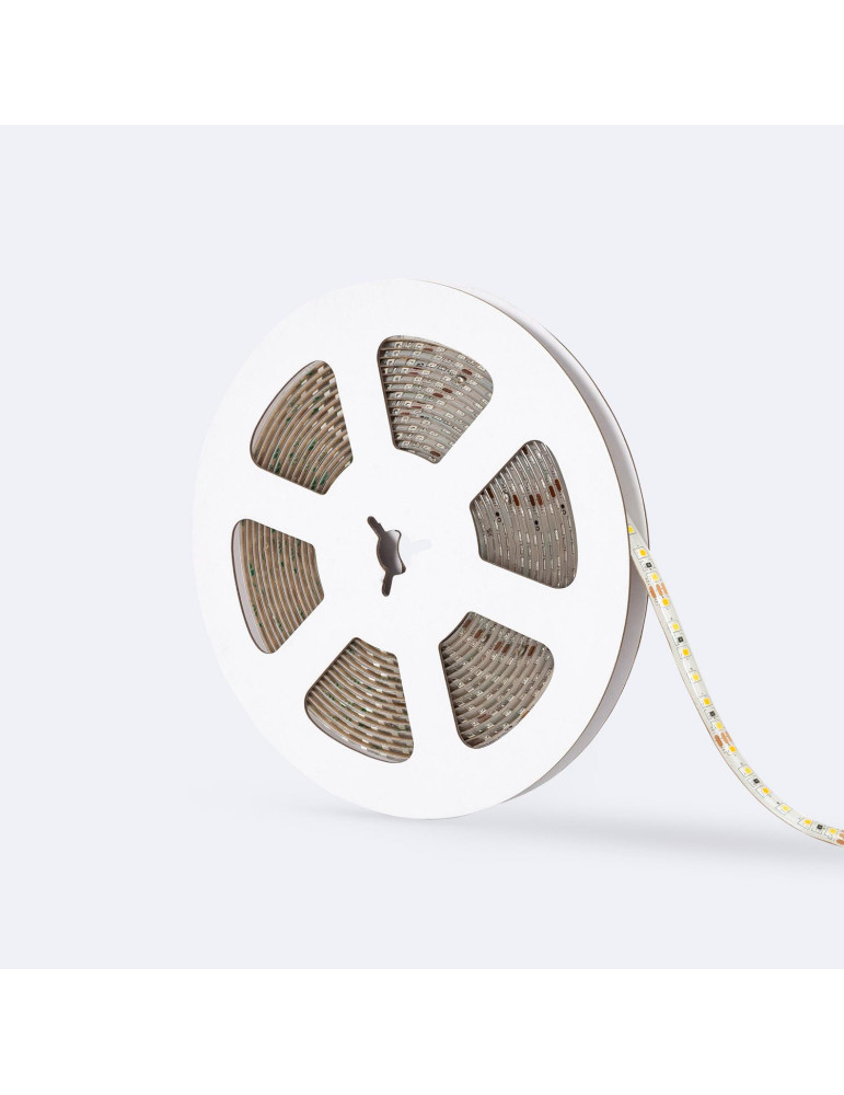 Ruban LED CCT 12V DC SMD2835 120LED/m 5m IP65 Largeur 10mm Coupe 5cm
