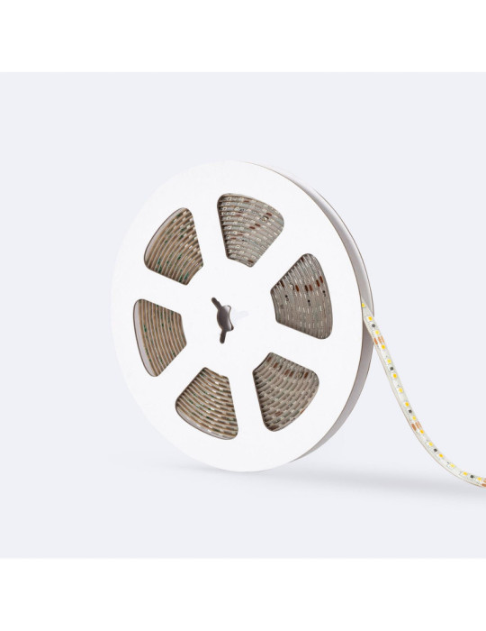 Ruban LED CCT 12V DC SMD2835 120LED/m 5m IP65 Largeur 10mm Coupe 5cm