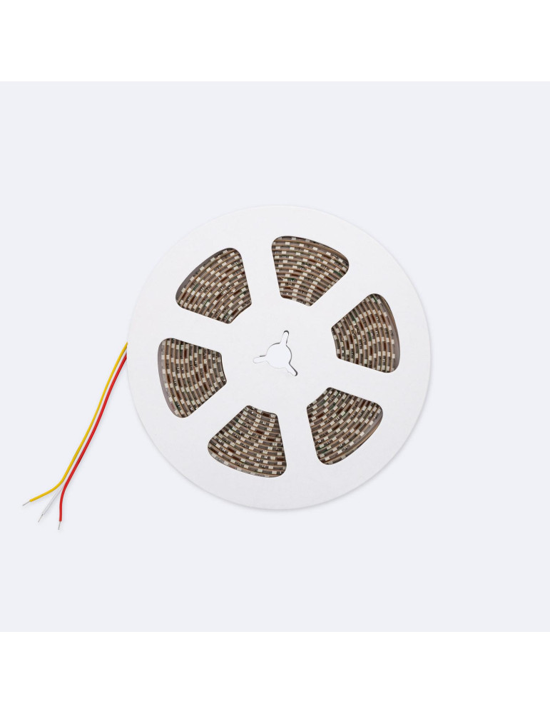 Ruban LED CCT 12V DC SMD2835 120LED/m 5m IP65 Largeur 10mm Coupe 5cm