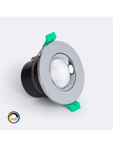 Spot Downlight Ignifuge LED 5-8W Rond Dimmable IP65 Coupe Ø 65 mm Solid Design Ajustable