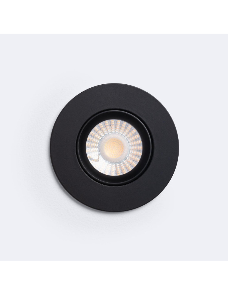 Spot Downlight Ignifuge LED 5-8W Rond Dimmable IP65 Coupe Ø 65 mm Solid Design Ajustable