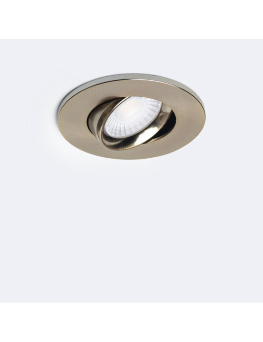 Spot Downlight Ignifuge LED 5-8W Rond Dimmable IP65 Coupe Ø 65 mm Solid Design Ajustable
