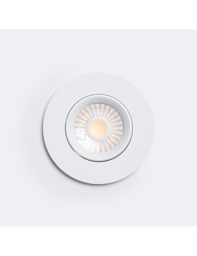 Spot Downlight Ignifuge LED 5-8W Rond Dimmable IP65 Coupe Ø 65 mm Solid Design Ajustable